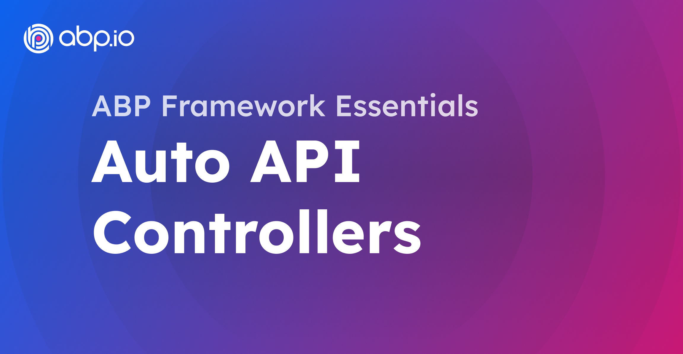 Auto API Controllers