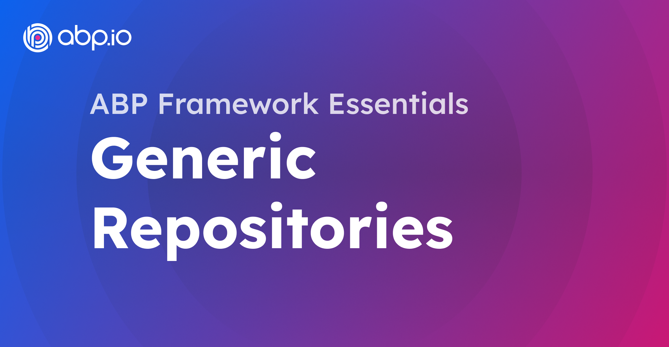 Generic Repositories