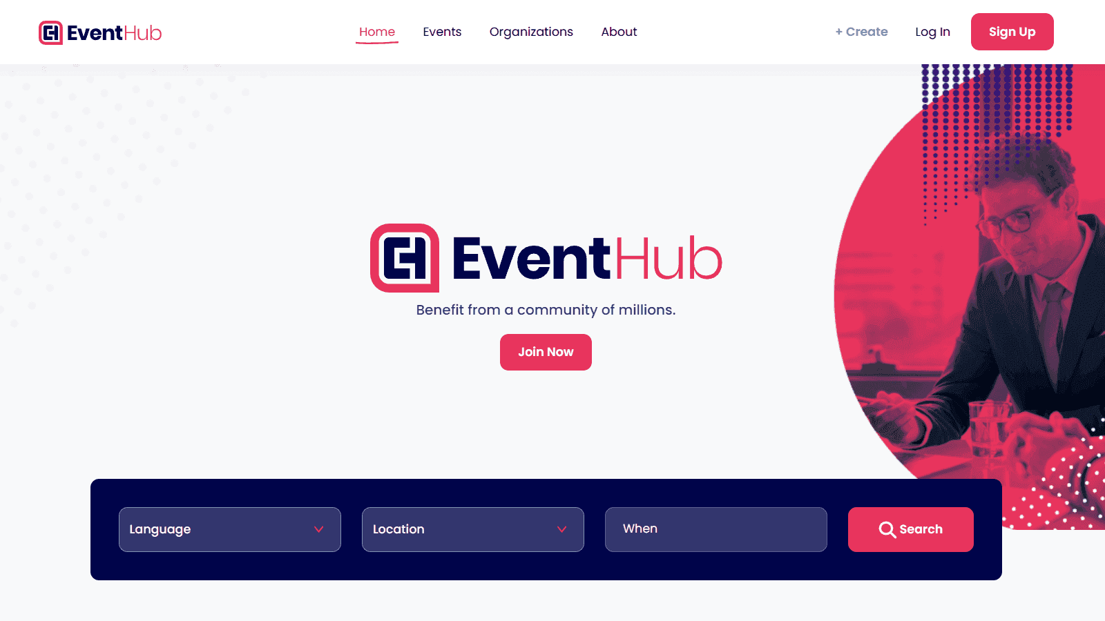 Event Hub screenshot 1