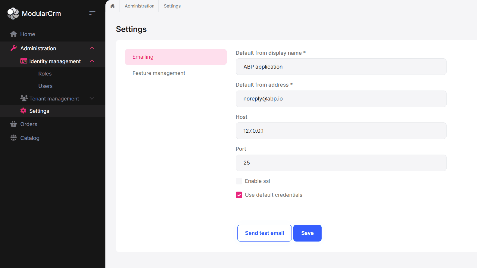 ModularCRM-BlazorWebApp screenshot 4