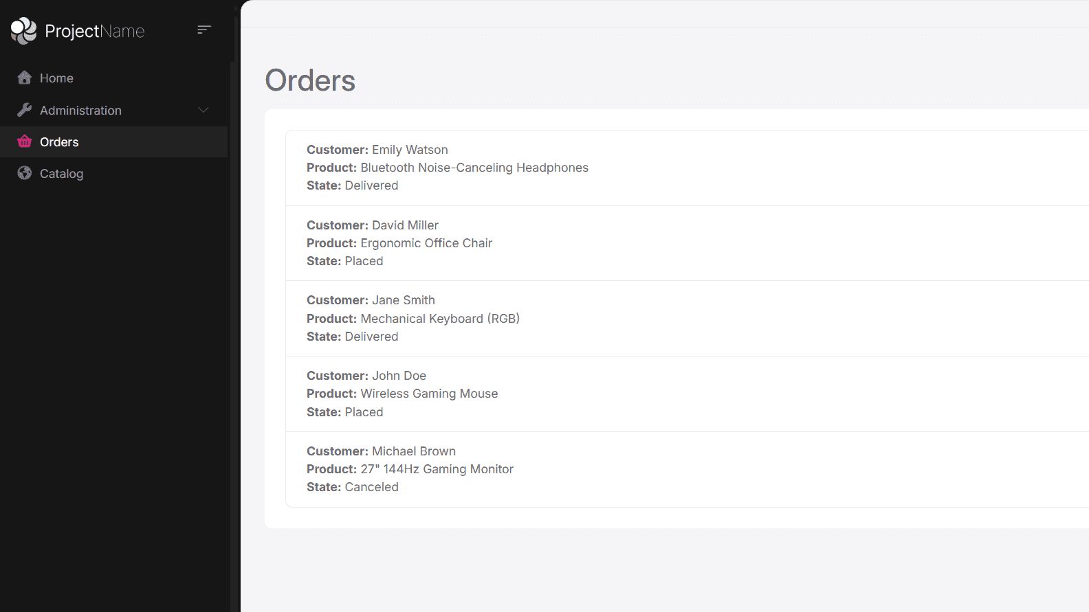 ModularCRM screenshot 1