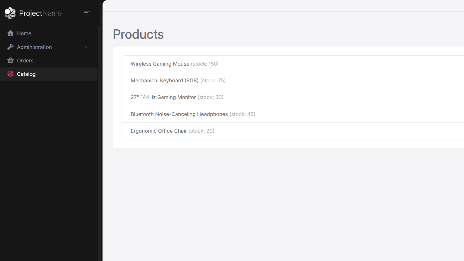ModularCRM screenshot 2