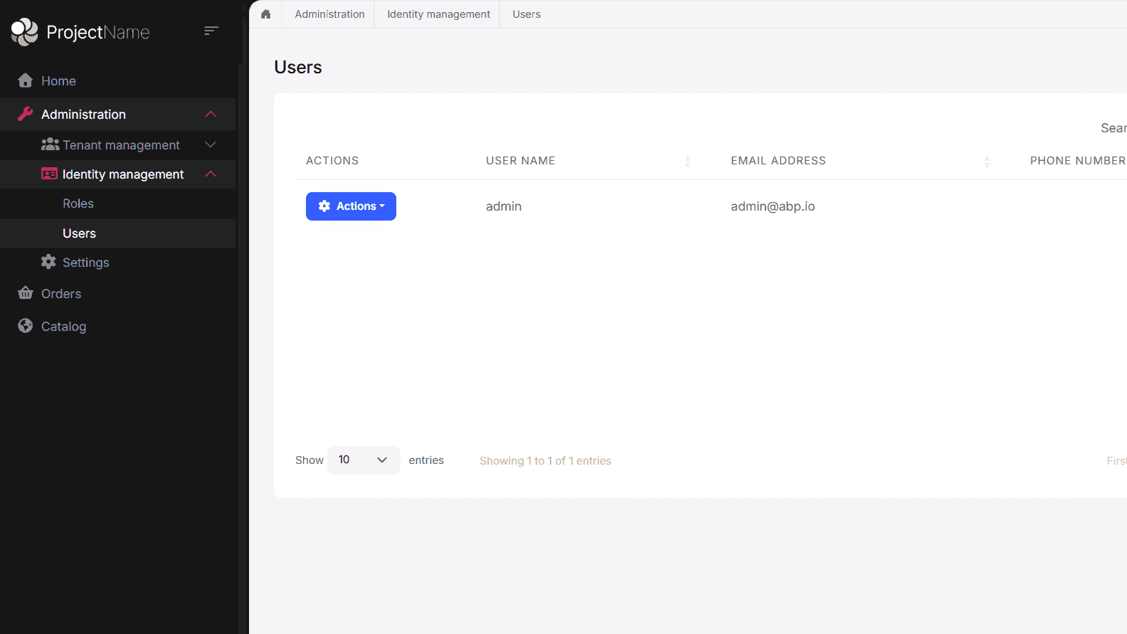 ModularCRM screenshot 4