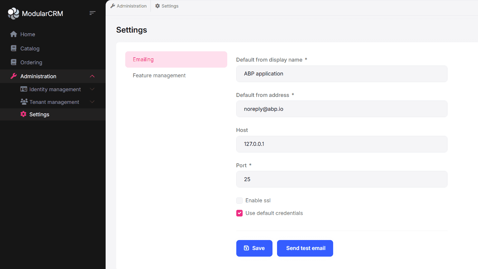 NG.ModularCRM screenshot 4