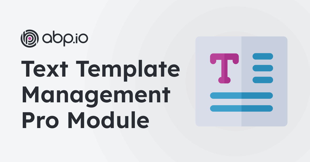 Text Template Management