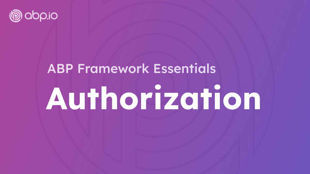 ABP Framework Authorization